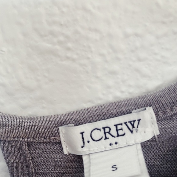 J.Crew mercantile grey knit flowy tank top. Size Small. Keyhole in back. - Picture 5 of 8